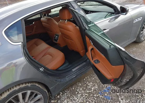 2018 Maserati Quattroporte S Q4 из США, поврежденный, VIN ZAM56YRA2J1295009